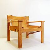 Vintage safari lounge armchair 'Natura' by Karin Mobring for Ikea