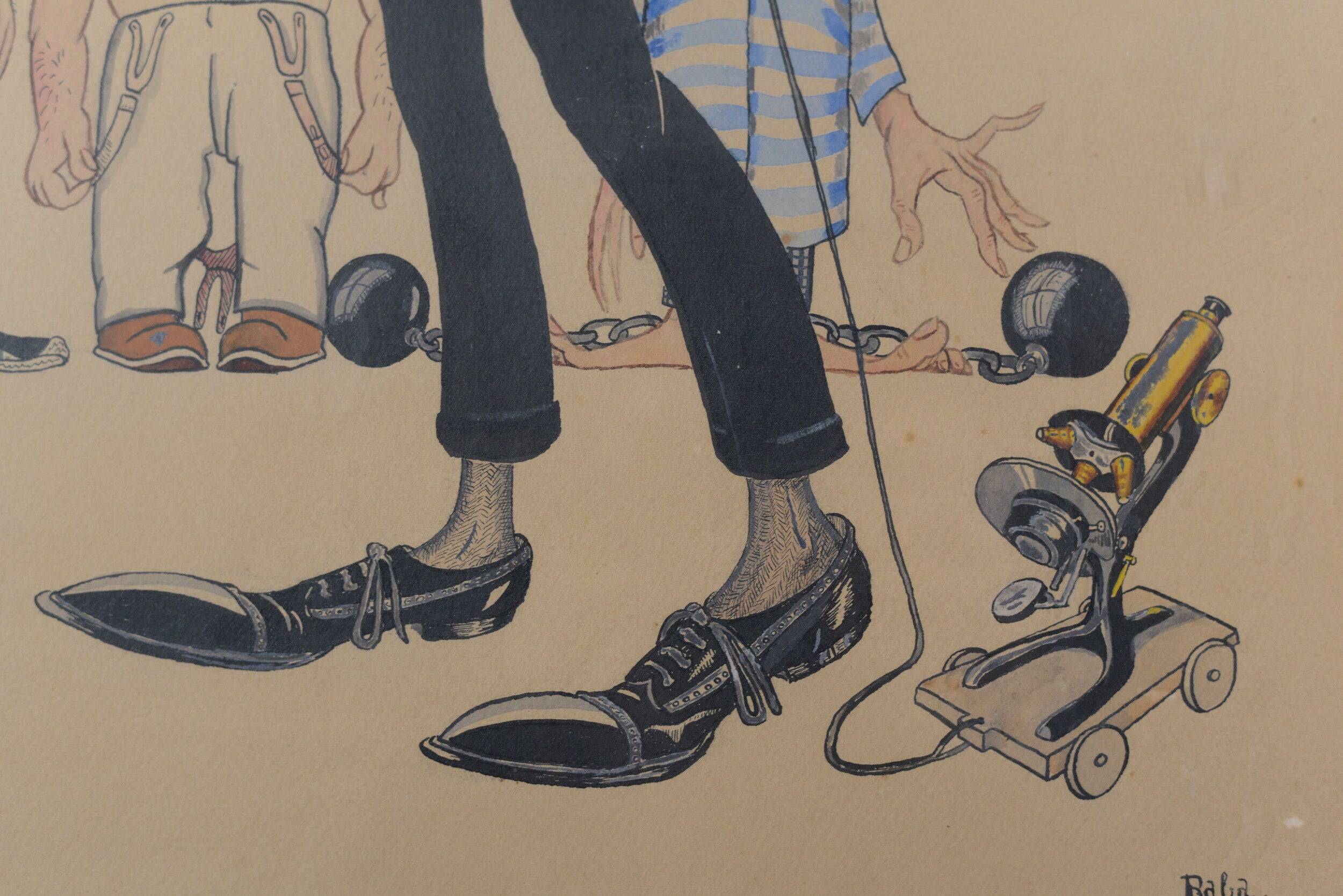 Raba 1926 - Interesting Bizarre Cartoon