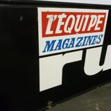 Equipe Magazine advertising plate