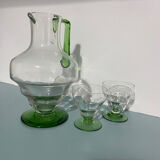 Carafe and 2 glasses