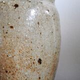 Vase en grès pyrité