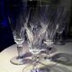 Suite of 16 champagne flutes in baccarat crystal carcassonne model