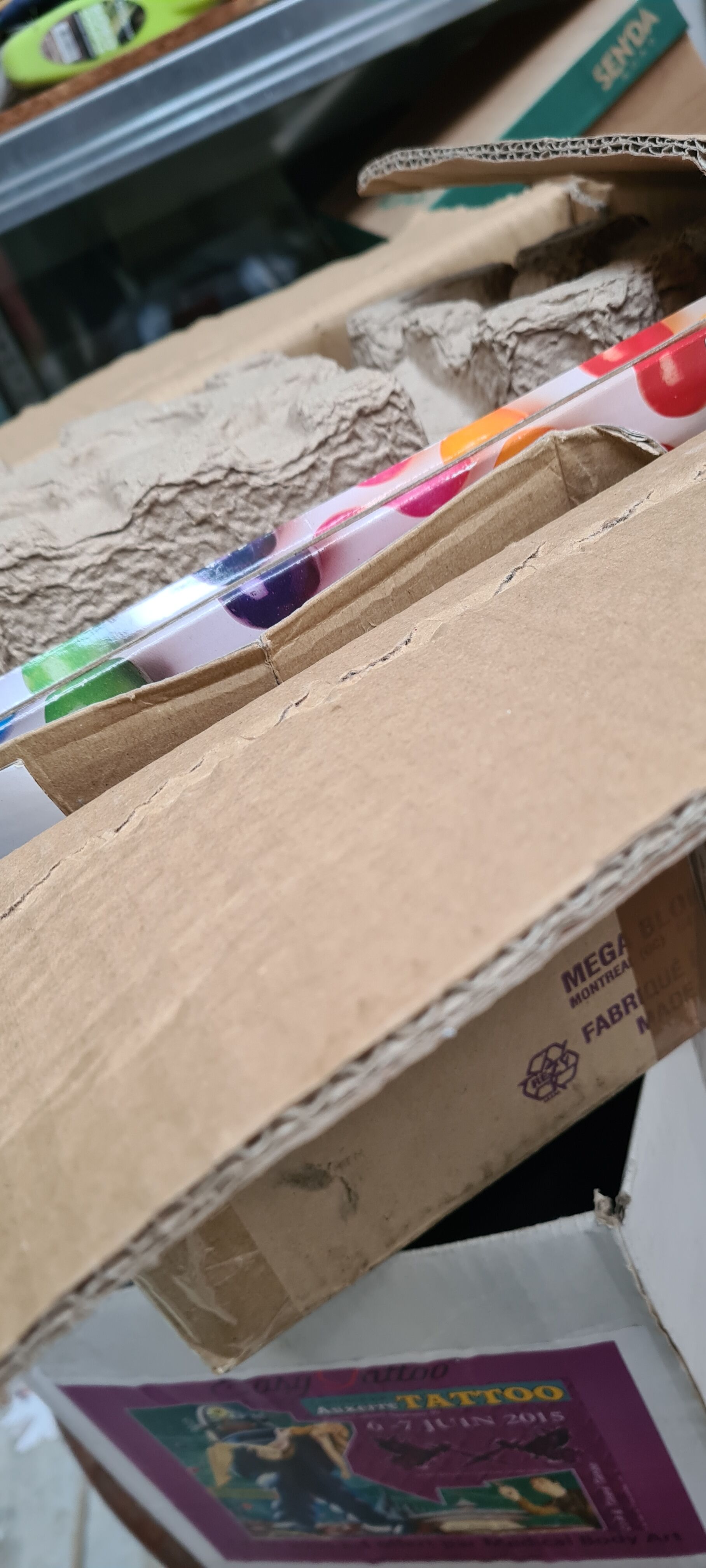 red candy dispenser las vegas 28x15 with its original packaging