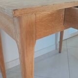 Raw wood desk, 1960s