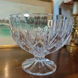 Coupe en cristal sur pied douche