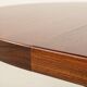 Danish Rosewood pedestal extension table attr. to Gudme Mobelfabrik, 1970s