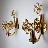 Paire d'appliques Palwa par Ernest Palm, 1960, Espagne
