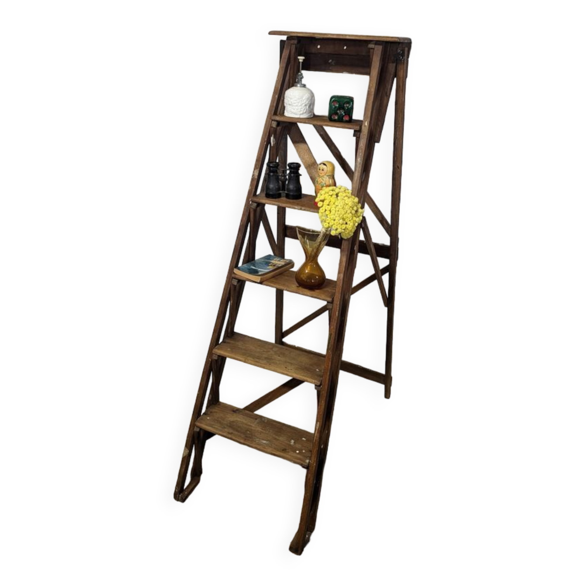 Old stepladder restored