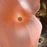 Leonardo vase in pink frosted glass