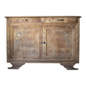 buffet bas Art déco - bois massif