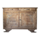 Buffet bas Art déco en bois massif
