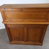 Solid oak shop counter