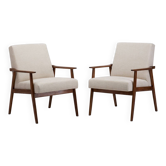 Paire de fauteuils ŚNIEŻNIK des années 1970.