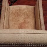 Fauteuil en cuir