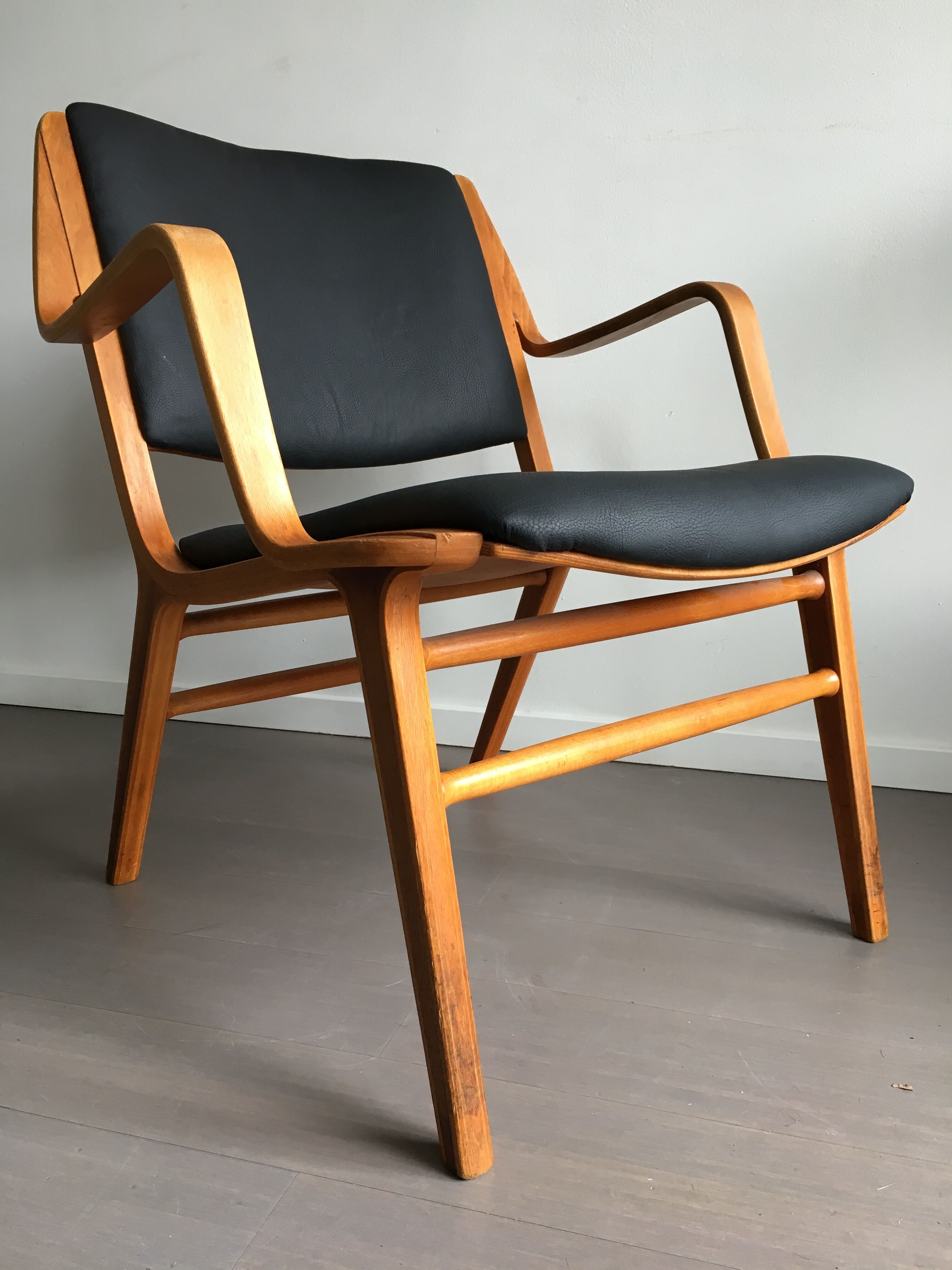 Fauteuil Ax de Peter Hvidt & Orla Mølgaard-Nielsen pour Fritz Hansen, années 1960