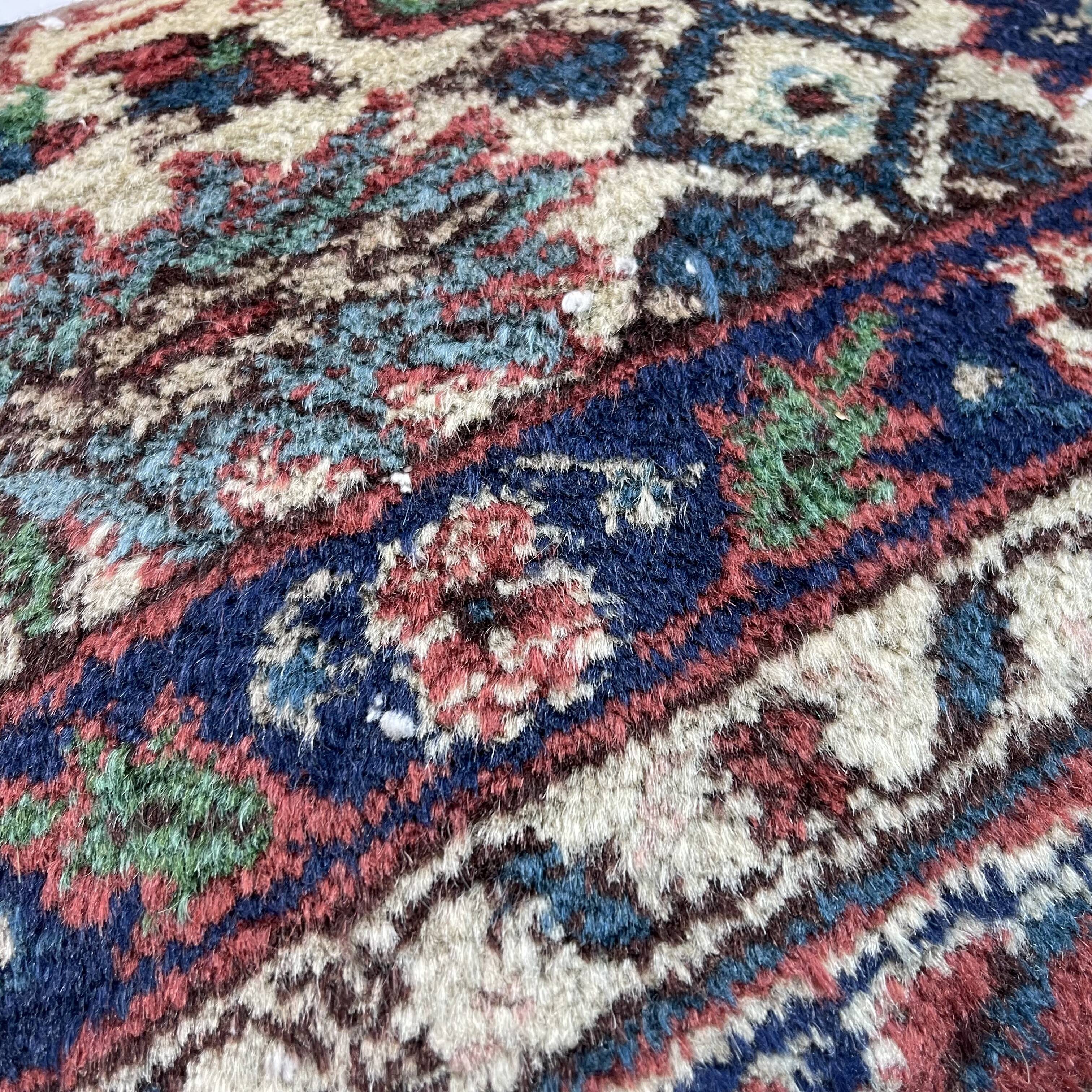 Housse de coussin de tapis turc vintage 45 x 45 cm