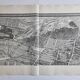 Plan of Paris in the eighteenth century in 20 plates after Turgot, 1900