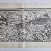 Plan of Paris in the eighteenth century in 20 plates after Turgot, 1900