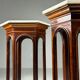 Set of 2 Italian display cabinets 19th century