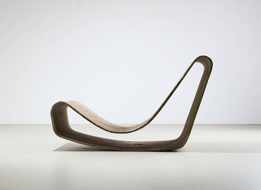 Loop chair by Willy Guhl for Eternit Switzerland 1954