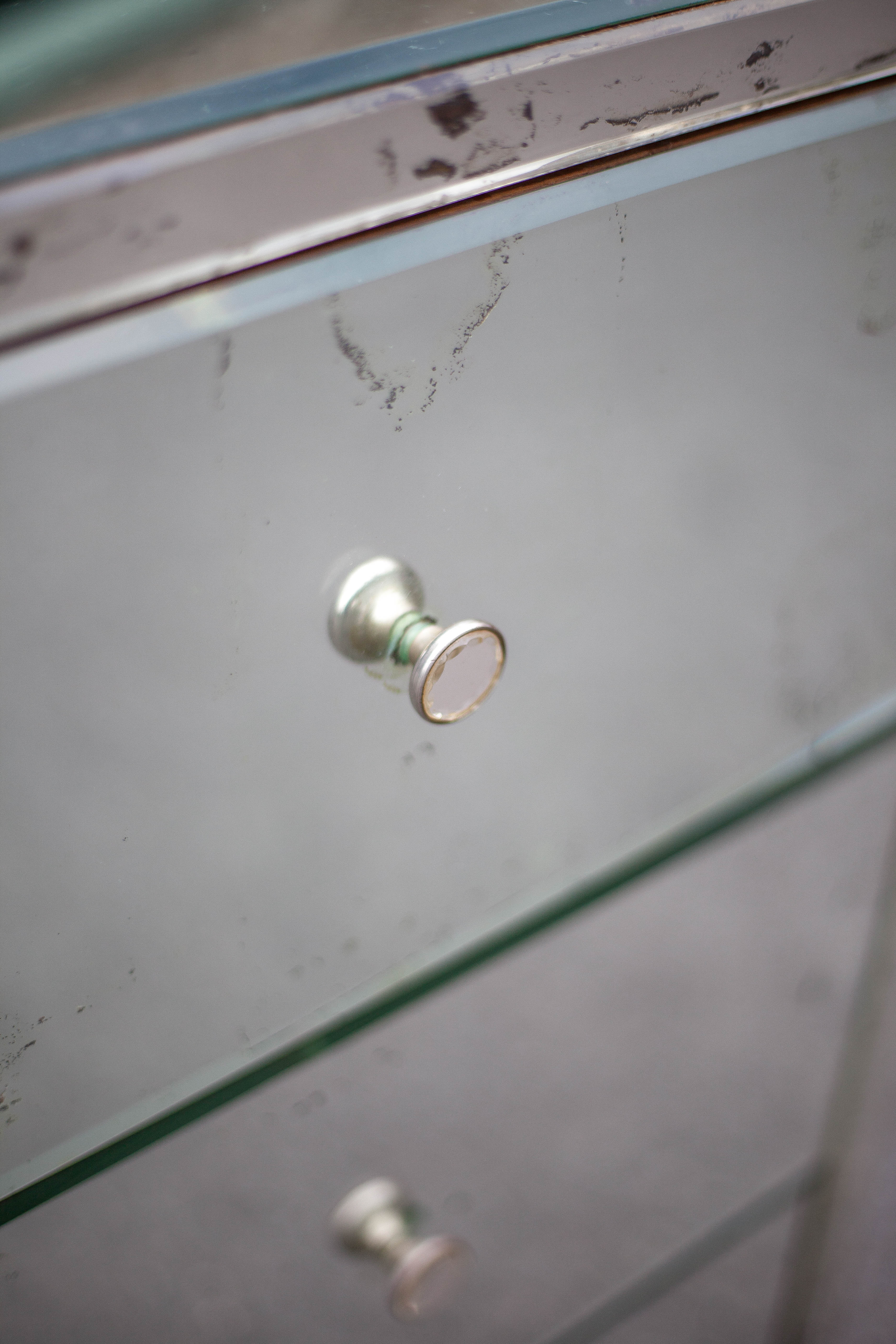 Art Deco mirror chest of drawer