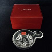 Taste vin cendrier en cristal de Baccarat