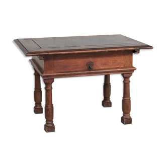 Antique Italian Money-Changers Desk with Hidden Storage