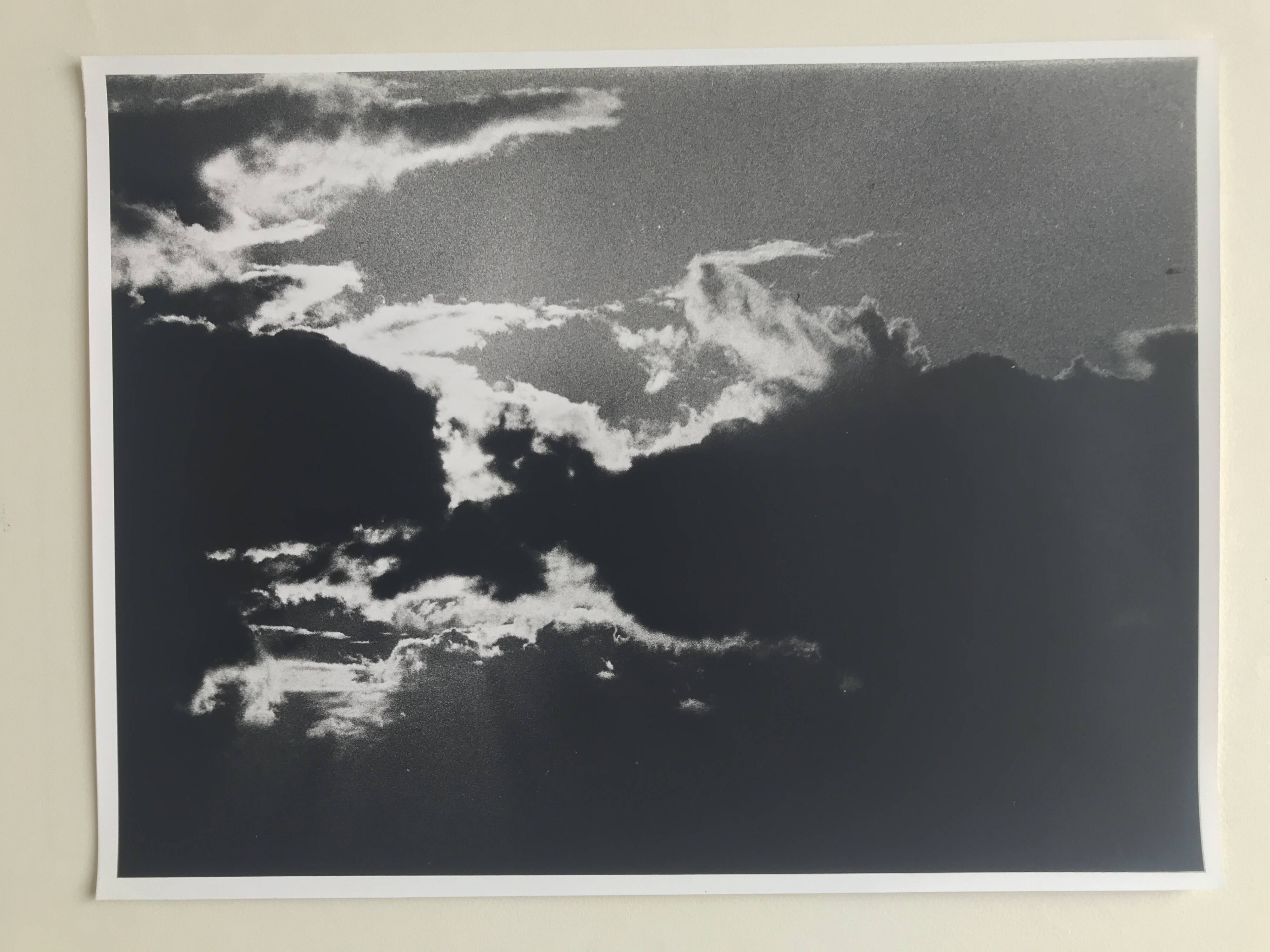 Rosine nusimovici, untitled (cloud iv), c 1980. black and white silver print
