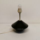 Royal Copenhagen Table Lamp made of hard pressed black glass