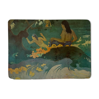 Illustration on wood 1960