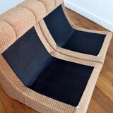 Pair of BEKA armchairs or sofa 1970s