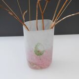 Scandinavian glass art vase known as May by Kjell Engman for Kosta Boda, 1980s