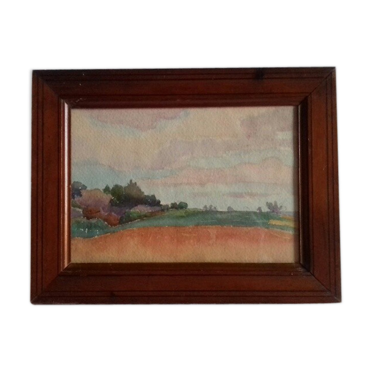 Aquarelle champêtre