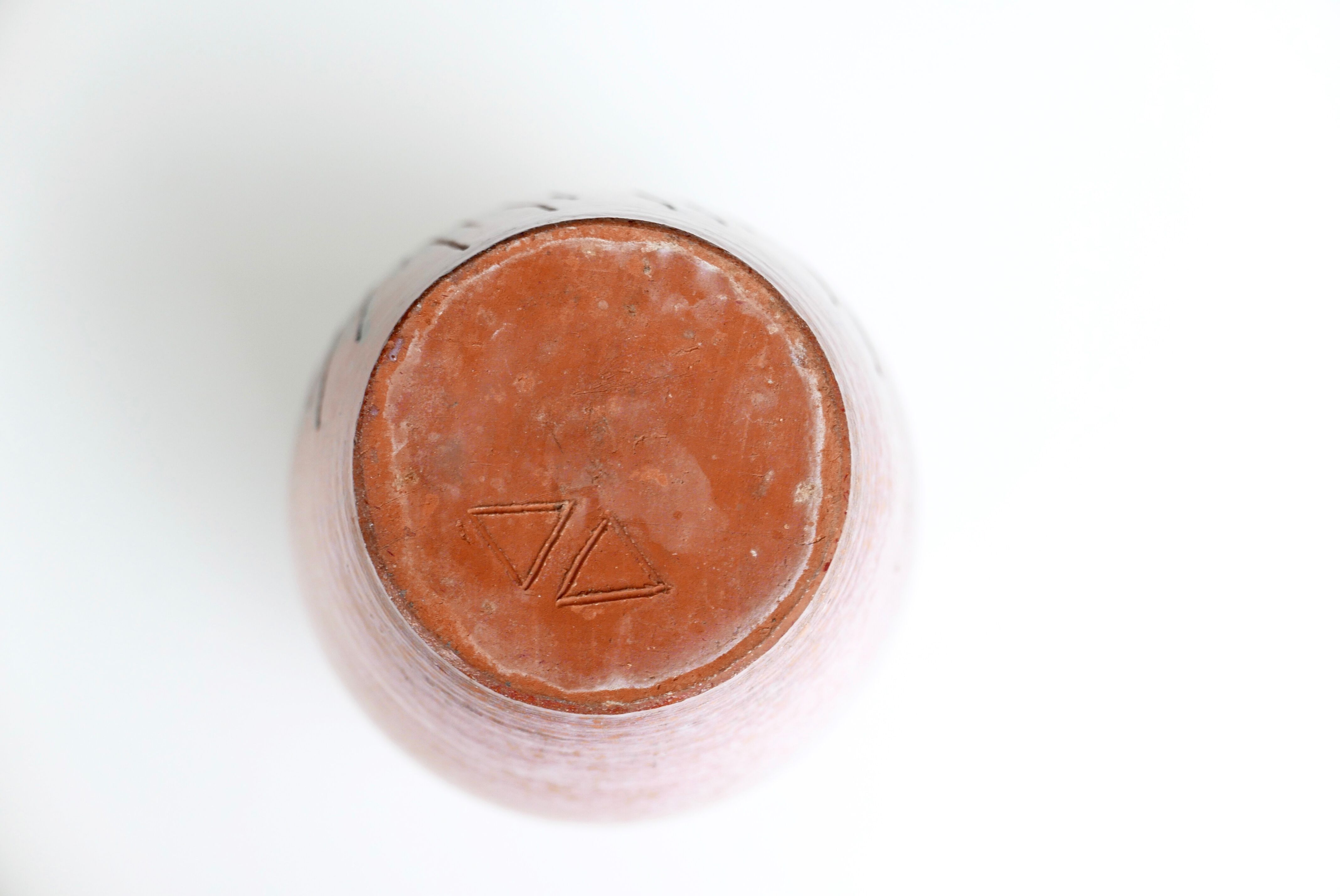Vase ceramic of Jean Claude Seris abstract, 70 years