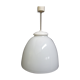 Vintage opaline pendant lamp, czechoslovakia 1950