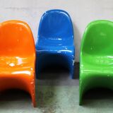 Suite de 3 chaises Verner Panton, Vitra