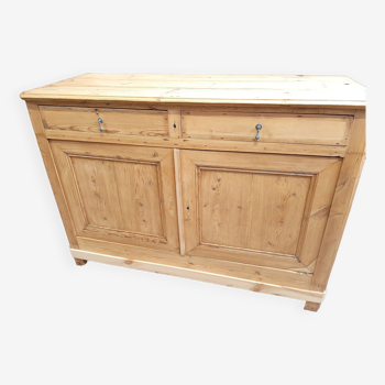 Rustic solid pine buffet