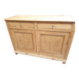 Rustic solid pine buffet