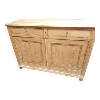 Rustic solid pine buffet
