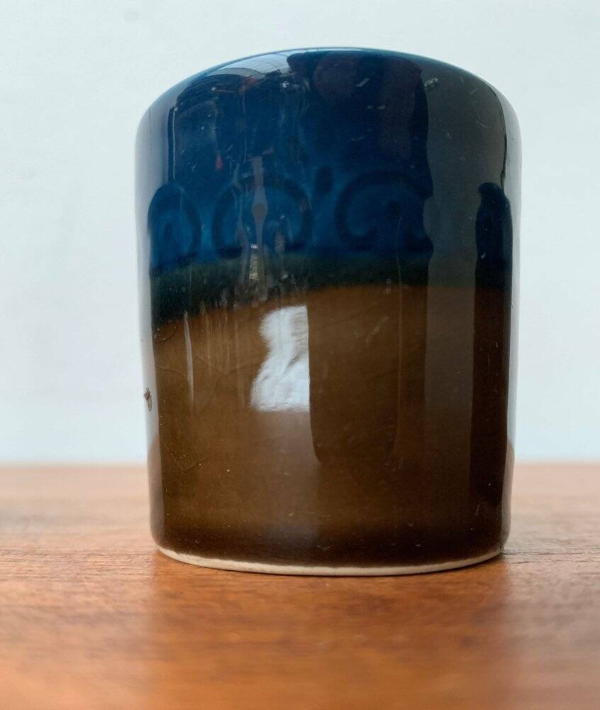 Verres à shots Brotzeit Studio Line allemands vintage en céramique de Rosenthal, lot de 4