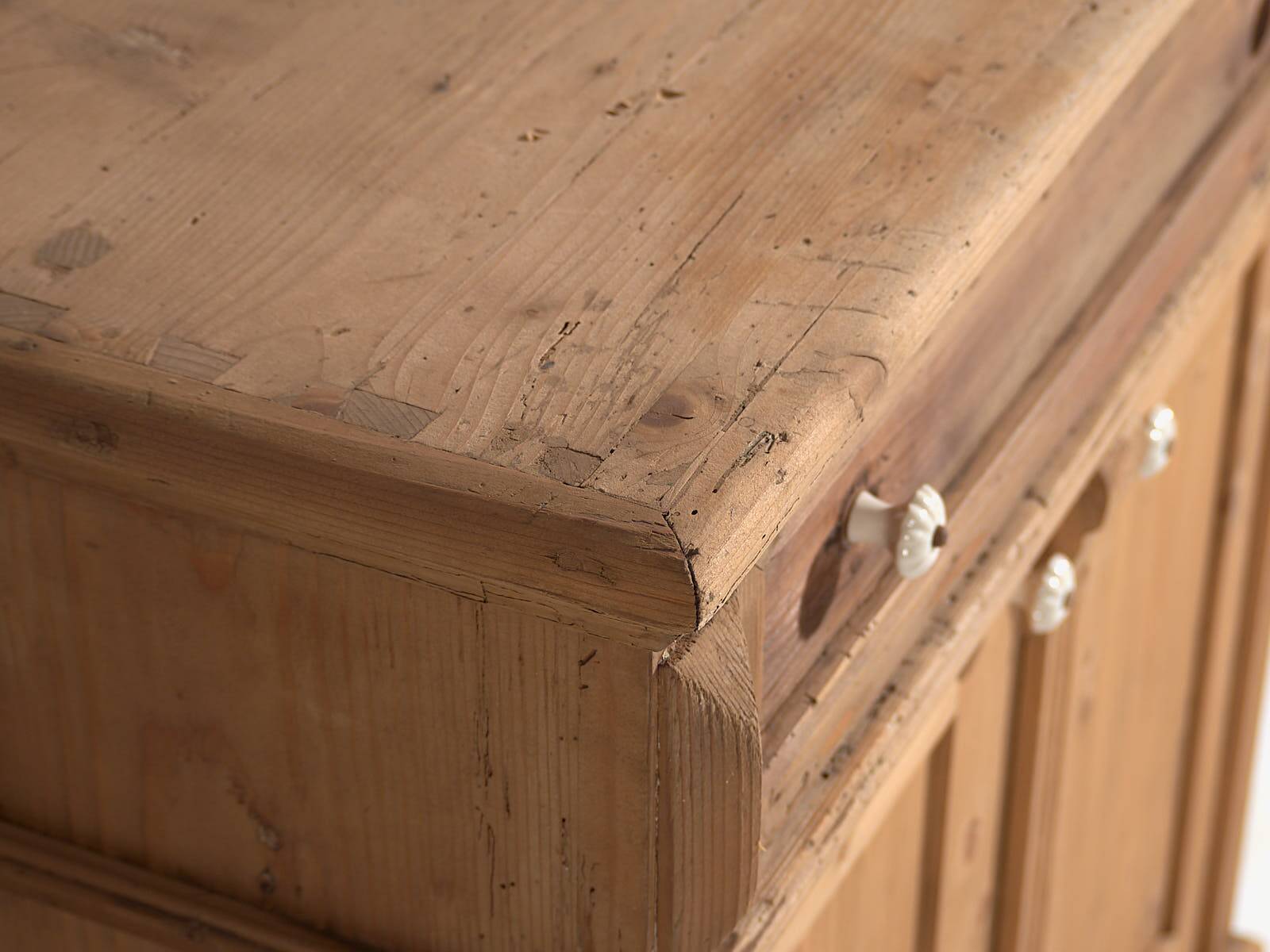 Small antique Provençal-style wardrobe (circa 1930) #97