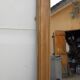 Miroir bois et stuc doré 19 ème