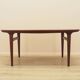 Table en teck, design danois, années 1970, designer : Johannes Andersen