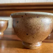 4 pyrite stone ramekins by Pierre Digan