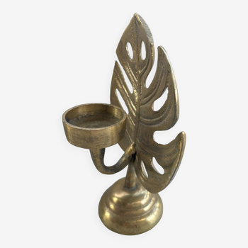 Brass candle holder