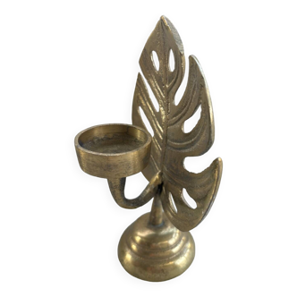 Brass candle holder