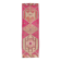 3x10 Pink & Cream Turkish Vintage Runner Rug, 100x317Cm