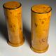 Burl wood veneered columns 20th century