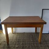 Old farmhouse table from the 50s with 1 drawer.