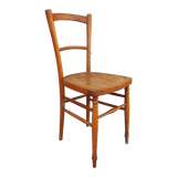 Chaise bistrot assise décorée